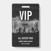 カスタムVIPオールアクセスパス コンサートバッジ バッジ (裏面)