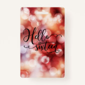 カスタムVIP All AccessバッジSweet sixteen バッジ (裏面)