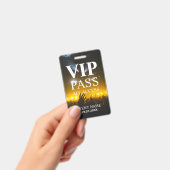 カスタムVIP QRコードイベントバッジ バッジ (手持ち)