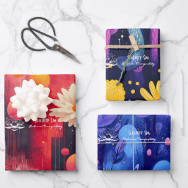 カスタムWellness Product Wrap – ビジネス小売業者 ラッピングペーパーシート