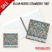 カスタムWilliam Morris Birds Pattern ノートブック