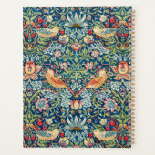 カスタムWilliam Morris Birds Pattern プランナー手帳 (裏面)