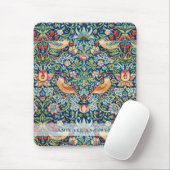 カスタムWilliam Morris Birds Pattern マウスパッド (マウス)