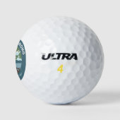 カスタムWilson Ultra 500ディスタンスゴルフボール ゴルフボール (ロゴ)