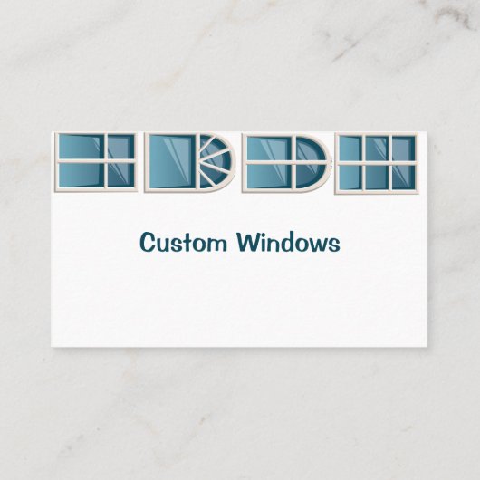 カスタムWindows修復メンテナンス名刺 名刺 (裏面)