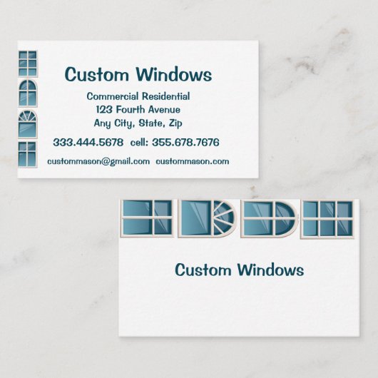 カスタムWindows修復メンテナンス名刺 名刺 (正面/裏面)