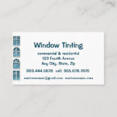 カスタムWindows Tinting Maintenance名刺 名刺 (正面)