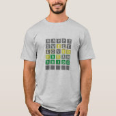 カスタムWordle Tシャツ (正面)