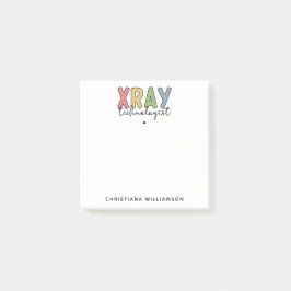 カスタムX線技術者X線技術ギフト ポストイット
