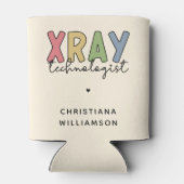 カスタムX線技術者X線技術ギフト 缶クーラー (裏面)