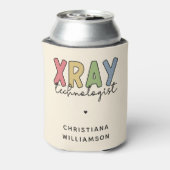 カスタムX線技術者X線技術ギフト 缶クーラー (缶裏面)
