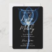 カスタムX線花 招待状 (正面)