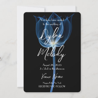 カスタムX線花 招待状