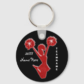 カスタムYEAR, NAME and TEAM格安応援キーホルダー キーホルダー (裏面)