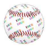 カスタムYour Business Logo Company Baseball 野球ボール (正面)