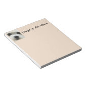 カスタムYour Dog / Cat Photo Whines 素晴らし Notepad ノートパッド (アングル)