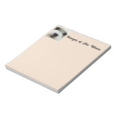 カスタムYour Dog / Cat Photo Whines 素晴らし Notepad ノートパッド (回転)