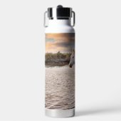 カスタムYour Horse Photo Equestrianライダー ウォーターボトル (正面)