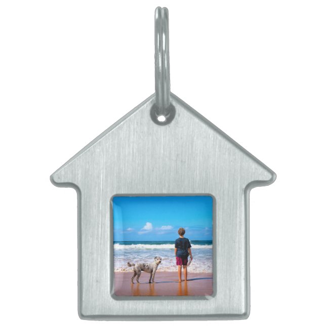 カスタムYour Petsフォトペット用名札 ペットネームタグ (正面)