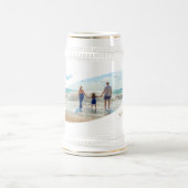 カスタムYour Photo Beer Steinギフトカスタム文字名 ビールジョッキ (中央)