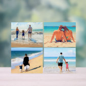 カスタムYour Photo Collage Acrylic Sign アクリルサイン (ニュートラル)