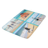 カスタムYour Photo Collage Bath Mat パーソナライズされた バスマット (アングル)