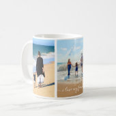 カスタムYour Photo Collage Mug – 家族が大好き コーヒーマグカップ (正面左)