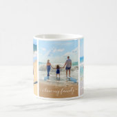 カスタムYour Photo Collage Mug – 家族が大好き コーヒーマグカップ (中央)