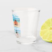 カスタムYour Photo Collage Shot Glass Giftと文字 ショットグラス (右)