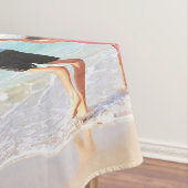 カスタムYour Photo Collage Tablelothと文字 テーブルクロス (インサイチュ)