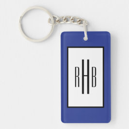 カスタムYOUR Photo & Monogram Keychainピンナップガール キーホルダー