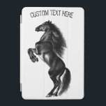 カスタムYour Text Upright Black Wild Horse iPad Miniカバー<br><div class="desc">アップライトブラックワイルドホース – 絵画's – カスタマイズ可能 – 選択/追加文字ユニーク – 名前/色/フォント/サイズ/要素 – 画像/詳細 – あなたの特別な贈り物を作る – サイズ変更し、移動または削除し、要素/文字を追加するカスタマイズツール！MIGNEDの絵画デザインと。私の他のデザイン/絵画を見て下さい。1000以上のZazzle製品に私のデザインを転送することもできる。Good Luck - Be Happy :)</div>