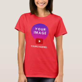 カスタムYoutubeチャンネル名Red Tシャツ