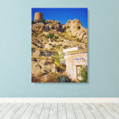 カスタリャ城 キャンバスプリント (インサイチュ (ウッドフロア))