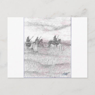 カスターの最後のスタンド ポストカード