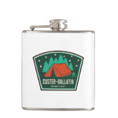 カスターガラティン国立森林キャンプ フラスク (正面)