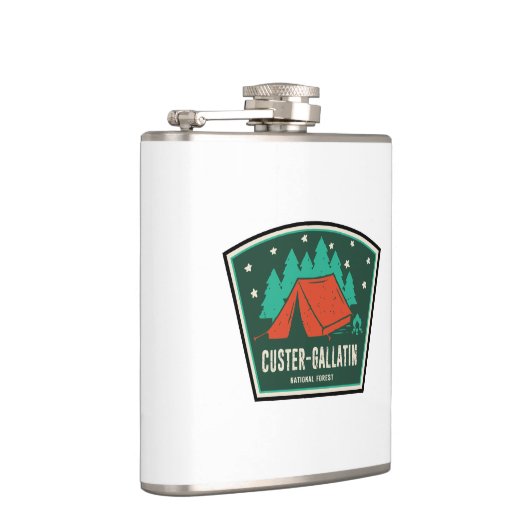 カスターガラティン国立森林キャンプ フラスク (右)