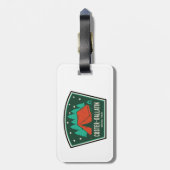 カスターガラティン国立森林キャンプ ラゲッジタグ (裏面縦)