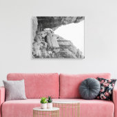 カスターシティ近郊のガルフでのサンデーピクニックホテル キャンバスプリント (インサイチュ (リビング))