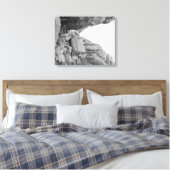 カスターシティ近郊のガルフでのサンデーピクニックホテル キャンバスプリント (インサイチュ (寝室))