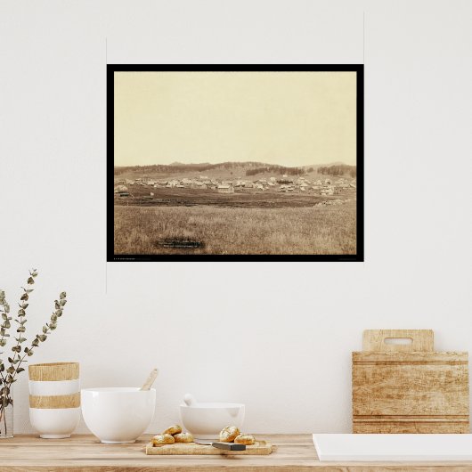 カスターシティSD 1891 ポスター (キッチン)