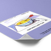 カスターズ最後のフランおもしろいマンガのポスター ポスター (角)