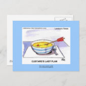 カスターズ最後のフランおもしろい漫画はがき ポストカード (正面/裏面)