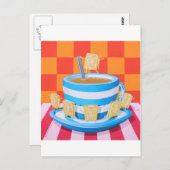 カスタードクリームティー ポストカード (正面/裏面)