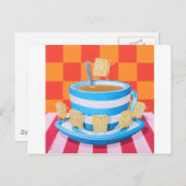 カスタードクリームティー ポストカード (正面/裏面)