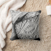 カスタードクリーム色のクッション クッション (ブランケット)