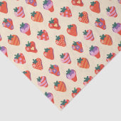 カスタードストロベ図解入りの、写真付きのリー 薄葉紙 (詳細)