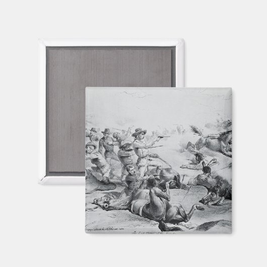 カスター将軍の最後の戦い マグネット (正面/裏面)