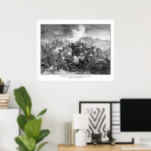 カスター将軍の死の闘い ポスター (ホームオフィス)