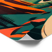 カスター州パークアコンテンポラリーート ポスター (角)